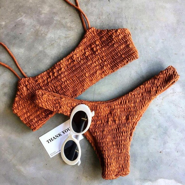 Sexy Brazilian Bikini 2017 Swimwear Women Swimsuit Bathing Suit Biquini Bikini Set Bandage SwimSuit Maillot De Bain Femme bikini